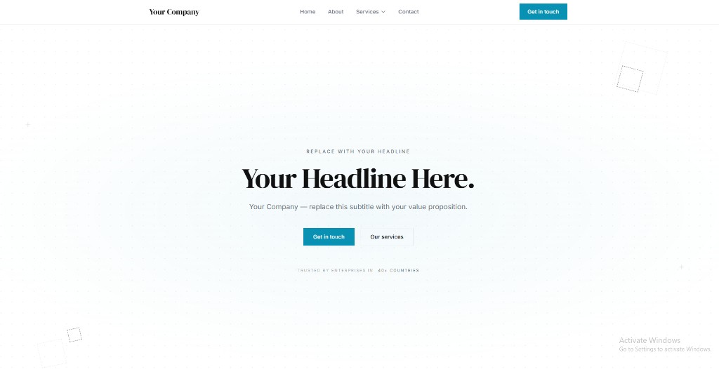 IT Solutions & Consulting — preview